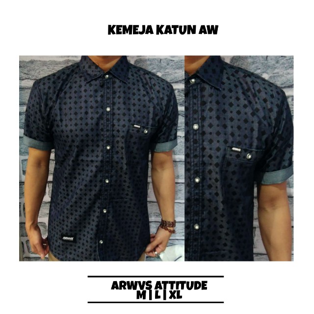 distro bandung KEMEJA KATUN AW